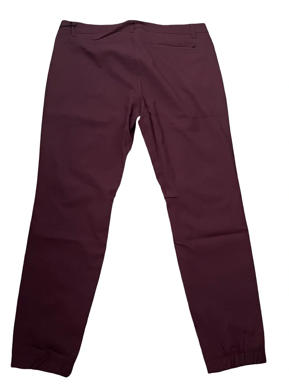 Travis Mathew Sport Mode Jogger Pant Mens Size 36 Mauve Wine Performance Golf